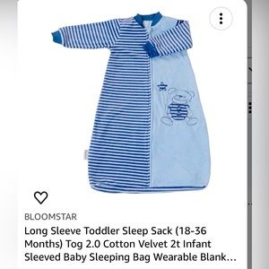 Super soft sleep sack for infants age 18-36 months!!